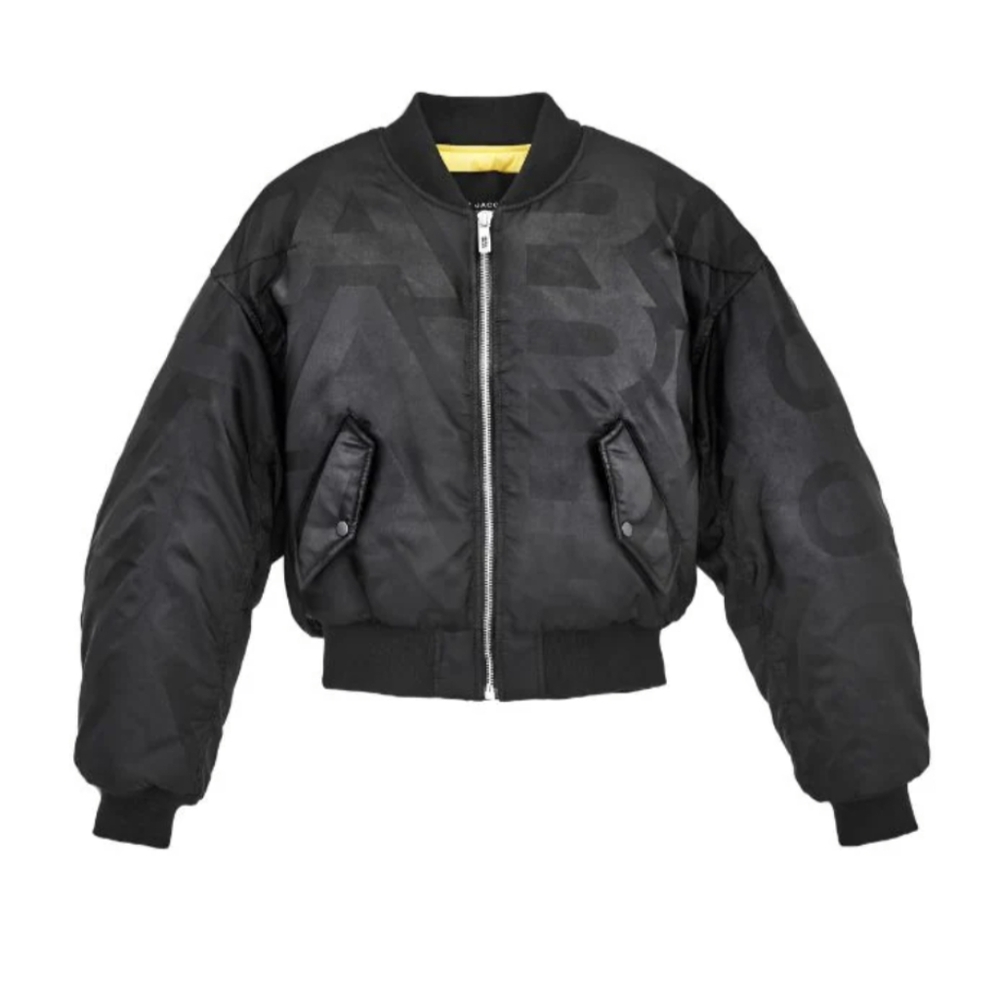 Very Rare! Marc Jacobs cropped monogram Bomber Jacket